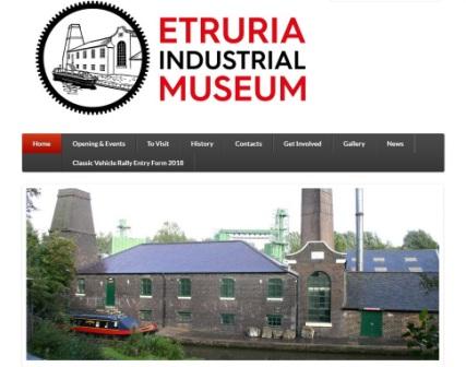 image of the Etruria Museum website