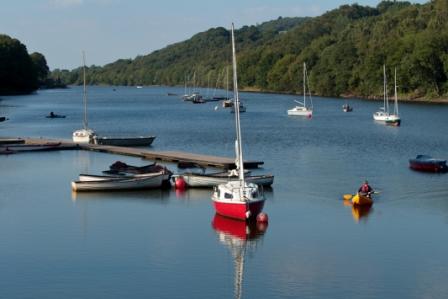 image of boats on Rudyard Lake