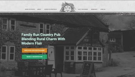 image of the Reform Inn website
