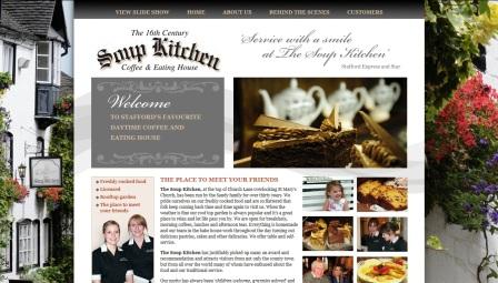 image of the Soup Kitchen website
