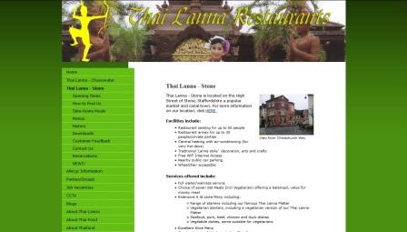 image of the Thai Lanna website