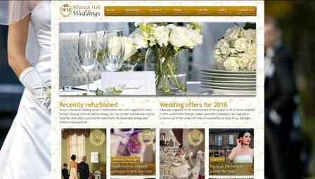 image of the Whiston Hall website